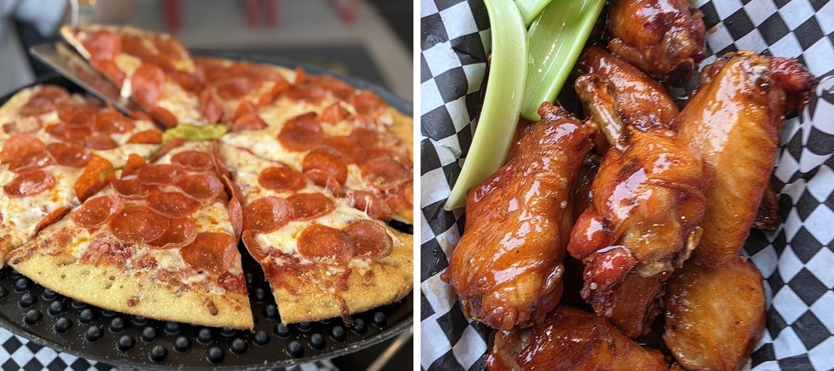 Pirate's Pizza and Wings Menu