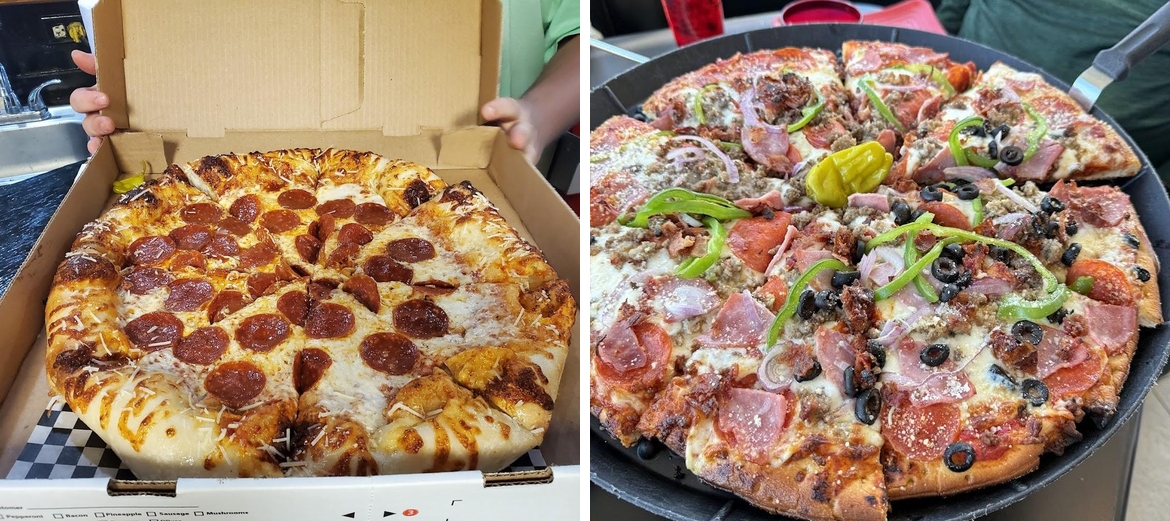 Pirate's Pizza and Wings Menu
