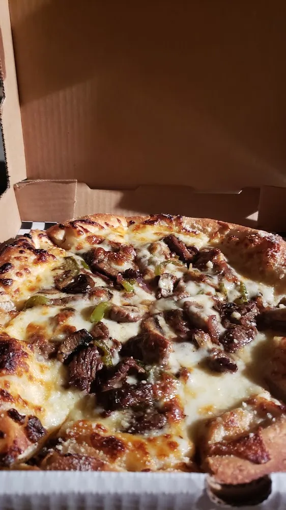 Philly Cheesesteak Pizza